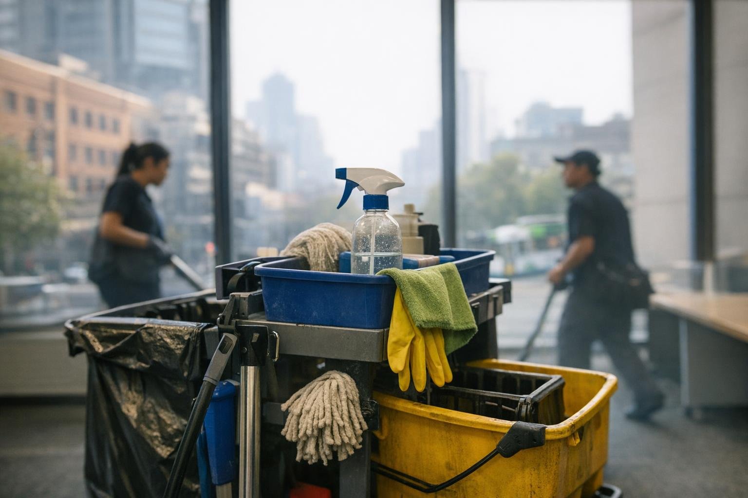 How Coworking Space Cleaning applies to Office Cleaning services in Melbourne CBD, Australia — practical illustration