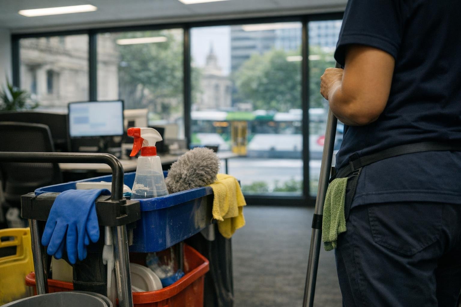 High Touch Point Disinfection in Office Cleaning: High Touch Point Disinfection is a targeted cleaning method that applies hospital-grade — visual…