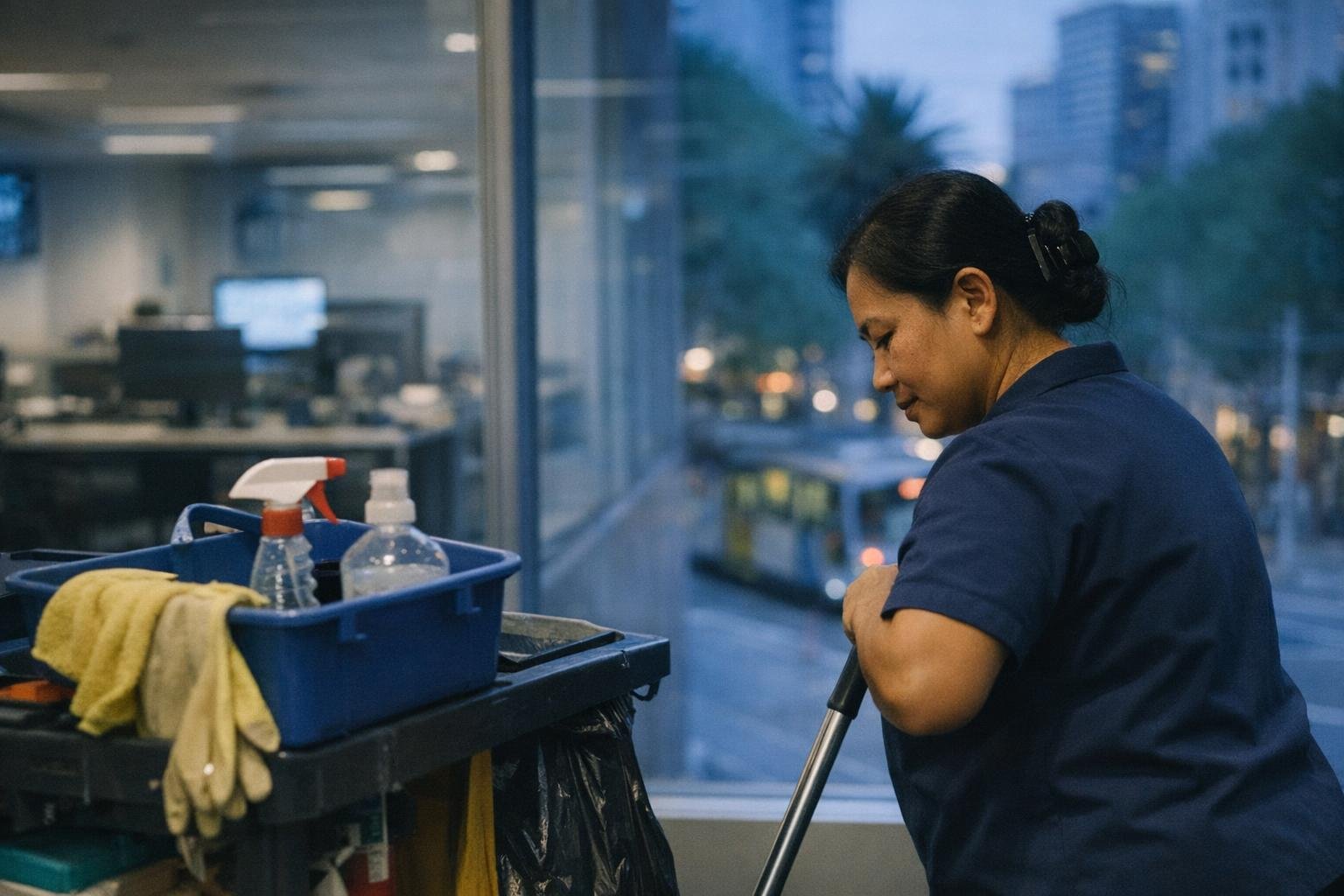 How IICRC Certification applies to Office Cleaning services in Melbourne CBD, Australia — practical illustration