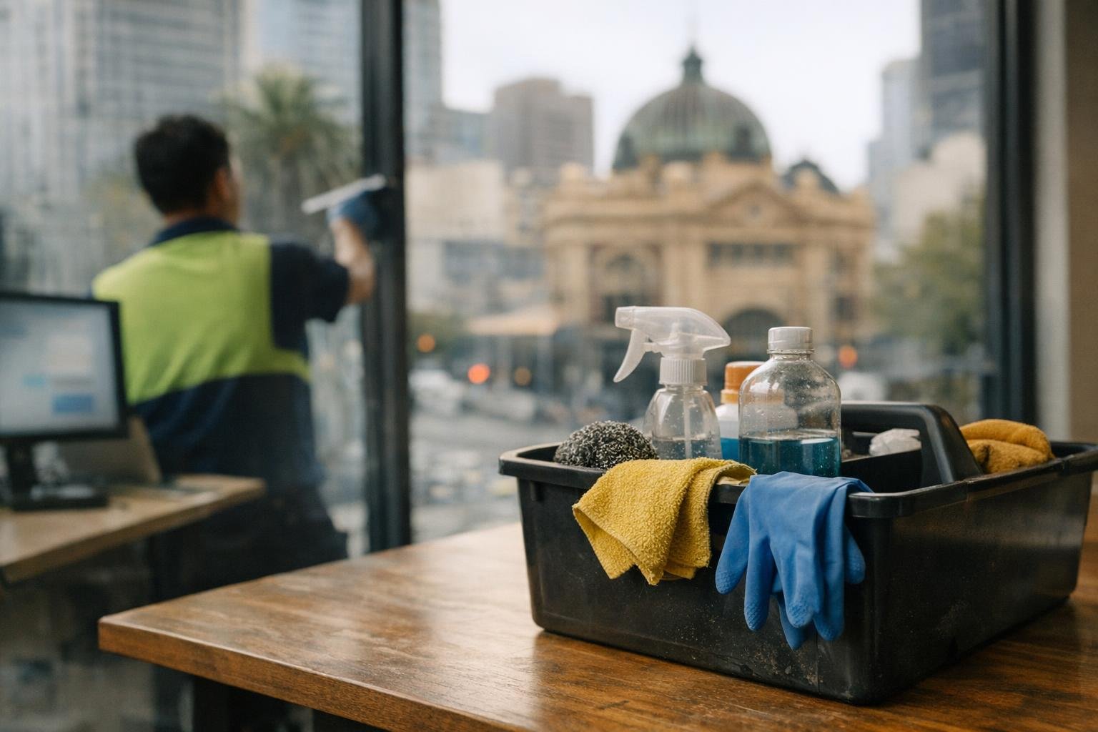How Move-In Cleaning applies to Office Cleaning services in Melbourne CBD, Australia — practical illustration