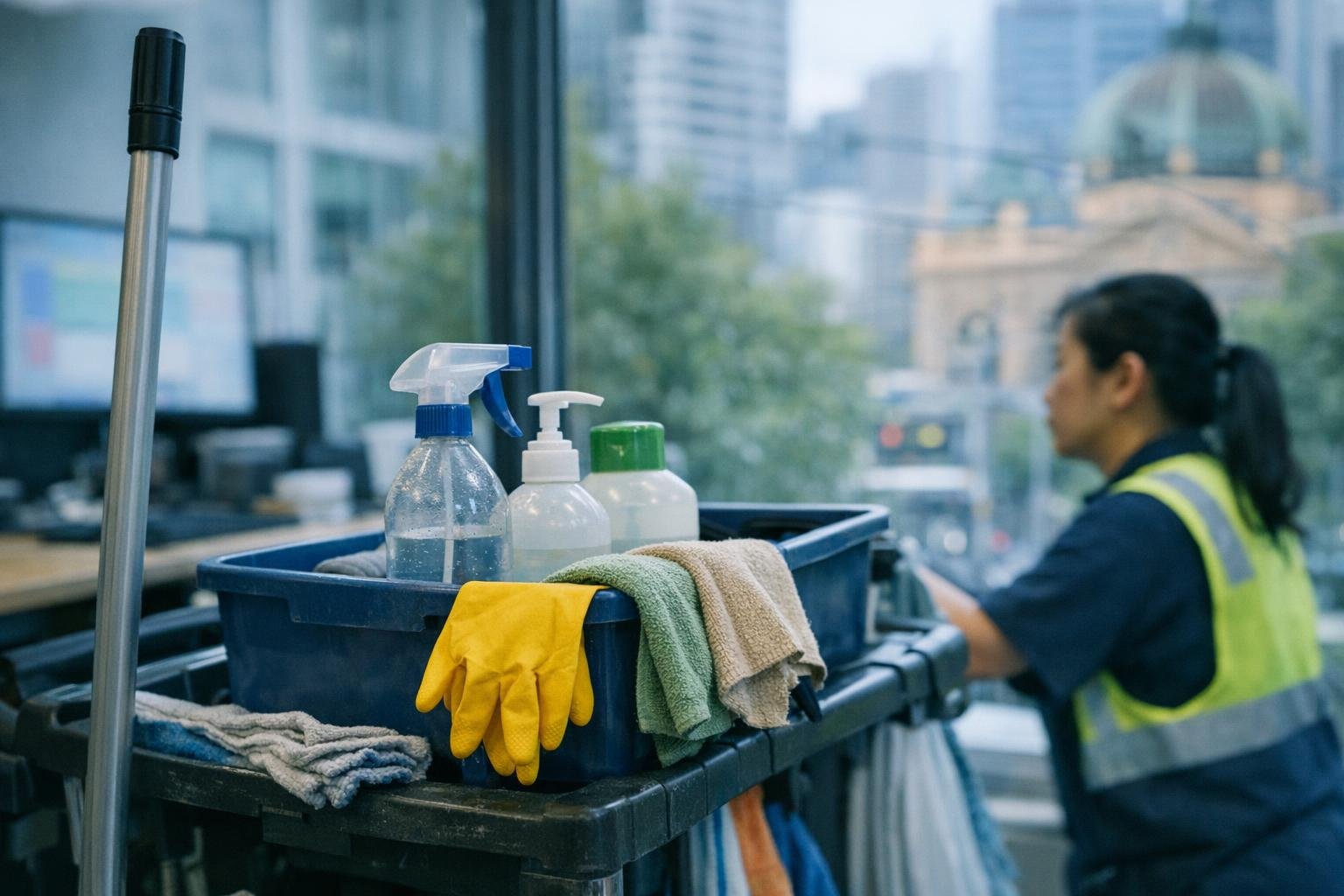How Property Manager Cleaning Services applies to Office Cleaning services in Melbourne CBD, Australia — practical illustration