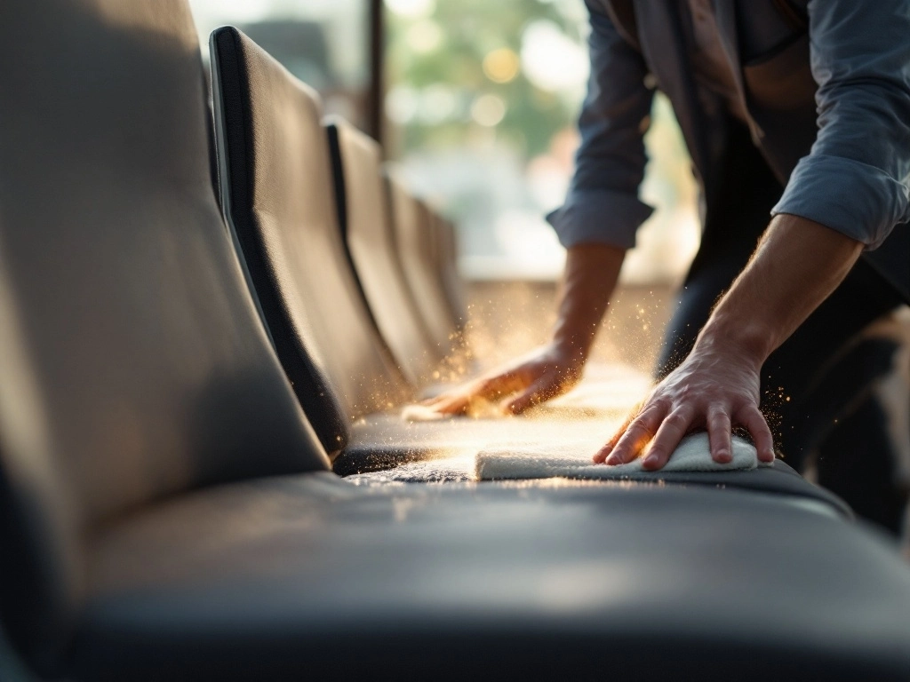 Professional Upholstery Steam Cleaning for Offices services by OfficeCleaningMelbournecbd.au in Melbourne CBD, Victoria — licensed Office Cleaning provider