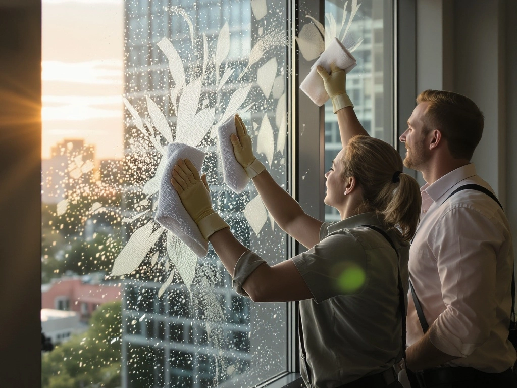 Window Cleaning for Offices service in Melbourne CBD